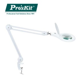 LED Table Clamp Magnifier Lamp 220V