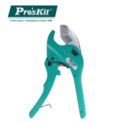 Ratchet plastic pipe cutter