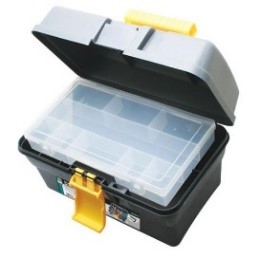 Multi-function Tool Box with Storage Tray (O.D.:290x175x175mm)
