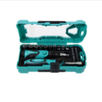 PROKIT'S, 25PCS, 1/4", DRIVE SOCKET & SCREWDR.SET