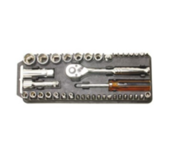 40Pcs Socket & Screwdriver Set